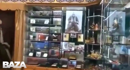 Комната в доме Якуба Белхароева. Стопкадр из видео Telegram-канала Baza. https://t.me/bazabazon/4143