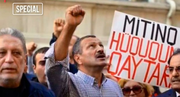  Тофиг Ягублу. Кадр видео  
Siyasete Qarısmayanlar https://www.youtube.com/watch?time_continue=8&v=P3Aw3ESF-iI&feature=emb_logo