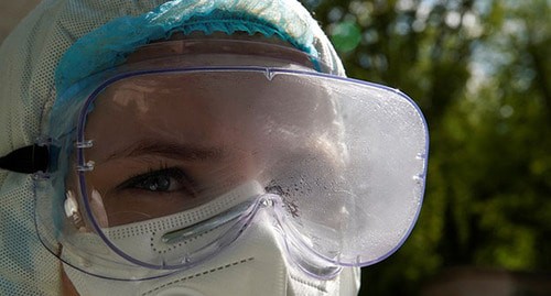 Медицинский работник. Фото REUTERS/Tatyana Makeyeva
