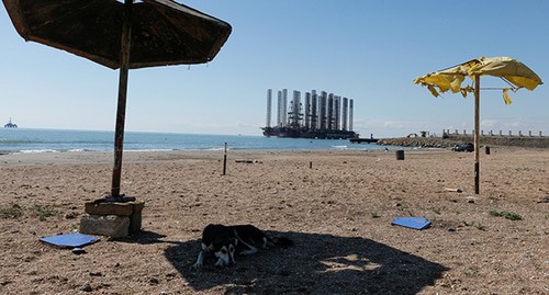 Пляж в Баку. Фото: REUTERS/Grigory Dukor