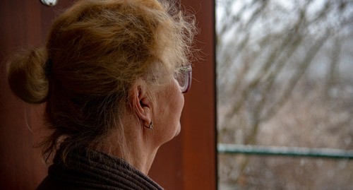 Пожилая женщина в частном доме. Фото Нины Тумановой для "Кавказского узла"