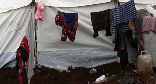 Лагерь беженцев в Сирии. Фото: REUTERS/Khalil Ashawi