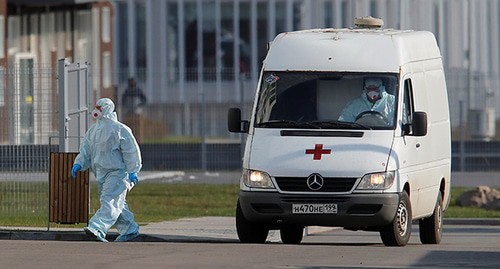 Машина скорой помощи. Фото: REUTERS/Maxim Shemetov