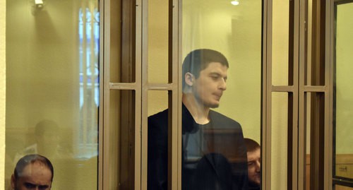 Хидирнаби Казуев в зале суда. Фото Константина Волгина для "Кавказского узла"
