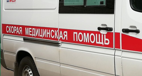 Автомобиль скорой медицинской помощи. Фото Нины Тумановой для "Кавказского узла"