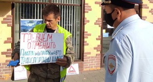 Перевозчики в Волгограде поддержали протесты против 