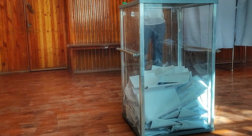 Урна для голосования в Кумухе. Фото Ильяс Капиев для "Кавказского узла".