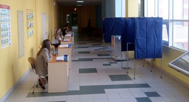 Участок для голосования. Ростов-на-Дону, 12 сентября 2020 года. Фото Валерия Люгаева для "Кавказского узла"