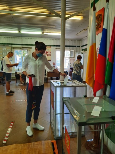 Голосование в Краснодаре. Фото Анны Грицевич для Кавказского узла".