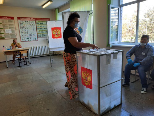 Голосование в Краснодаре. Фото Анны Грицевич для Кавказского узла".