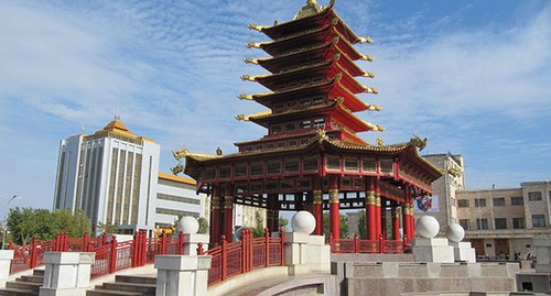 Пагода семи дней в Элисте. Фото: Rartat https://ru.wikipedia.org/