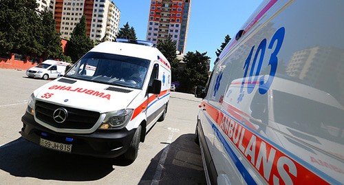 Машина скорой помощи в Баку. Фото Азиза Каримова для "Кавказского узла"