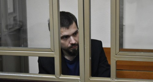 Валерий Клименченко в зале суда, 3 сентября 2020 года. Фото Константина Волгина для "Кавказского узла"