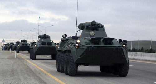 Танки азербайджанской армии. Фото: пресс-служба МО Азербайджана 