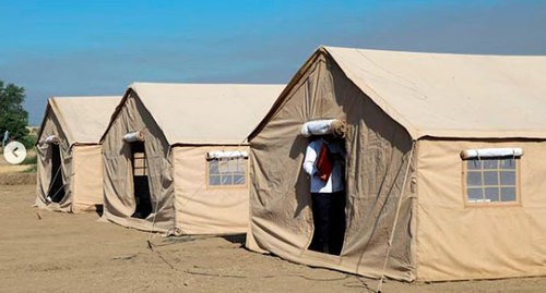 Лагерь в Кулларе. Фото: пресс-служба администрации Дербентского района.