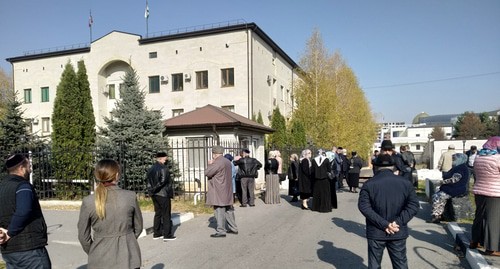 Верховный суд Ингушетии 29 октября 2020. Фото  Умара Йовлоя для "Кавказского узла"
