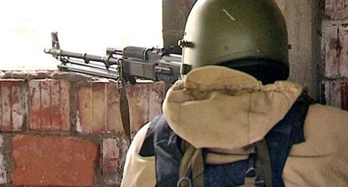 Военнослужащий во время спецоперации. Фото: пресс-служба НАК.http://nac.gov.ru