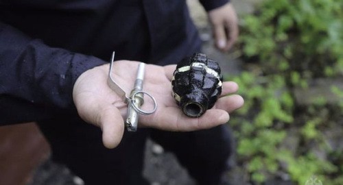 Ручная граната. Фото пресс-службы Росгвардии https://rosguard.gov.ru/