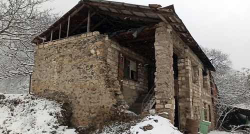 Покинутый дом в селе Тасы Верст. 7 декабря 2020 года. Фото Давида Симоняна для "Кавказского узла".