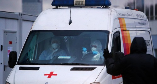 Машина скорой помощи. Фото: REUTERS/Maxim Shemetov