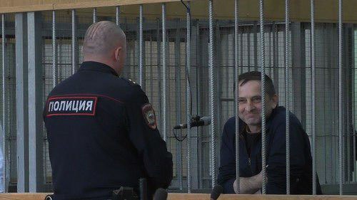 Суд по делу сотрудников ингушского ЦПЭ. Фото: кадр видео "Как Тимур и его команда пытали в Ингушетии"