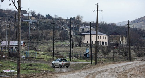 Дорога в село Талиш Нагорного Карабаха. Фото 
 Азиза Каримова для "Кавказского узла" 