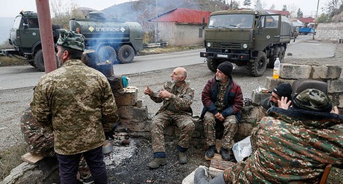 Армянские солдаты. Нагорный Карабах, ноябрь 2020 года. Фото: REUTERS/Stringer