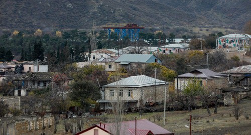 Село Талыш, декабрь 2020. Фото Азиза Каримова для "Кавказского узла".