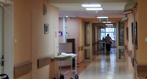 Больничный коридор. Фото Нины Тумановой для "Кавказского узла"