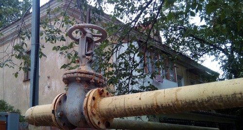 Труба подачи газа. Фото Нины Тумановой для "Кавказского узла" 