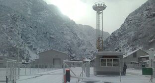 КПП "Верхний Ларс". Фото пресс-службы управления МЧС России по Северной Осетии, https://twitter.com/15mchs КПП "Верхний Ларс". Фото пресс-службы управления МЧС России по Северной Осетии, https://twitter.com/15mchs