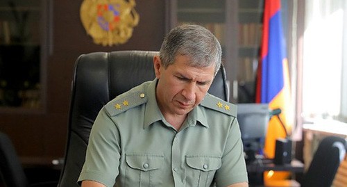 Начальник Генштаба Вооруженных сил Оник Гаспарян. Фото: официальный сайт Минобороны Армении