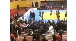 Турнир по дзюдо отменен из-за массовой драки в Каспийске
