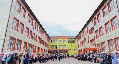 Открытие школы в Ингушетии. Фото: официальный сайт Республика Ингушетия https://ingushetia.ru/