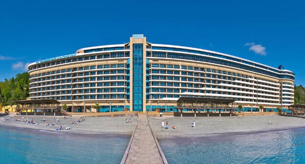 «Объединенный санаторий «Сочи» Управления делами президента России. Фото: пресс-служба санатория https://www.sanatoriysochi.ru/