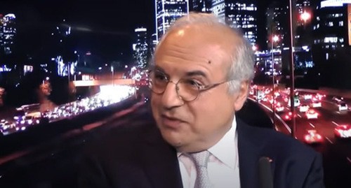 Посол Армении в Израиле Армен Смбатян. Скриншот видео "ITON-TV" https://www.youtube.com/watch?v=-qTzCrTuKv0
