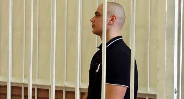 Житель Волгограда Виталий Васильев сегодня на заседании суда . Фото: Объединенная пресс-служба судов Волгоградской области
