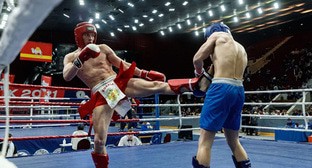 Чемпионат по кикбоксингу в Челябинске. Май 2021 г. Фото: Павел Табарчук пресс-служба оргкомитет чемпионата и первенства России по кикбоксингу в Челябинске