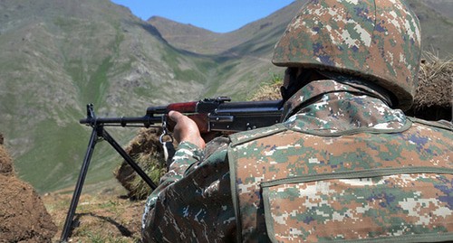 Армянский военнослужащий. Фото: пресс-служба Минобороны РА https://www.mil.am/ru/news/9372
