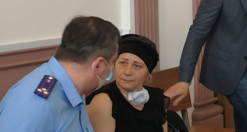 Ирина Гаврилова в зале суда. Фото Татьяны Филимоновой для "Кавказского узла"