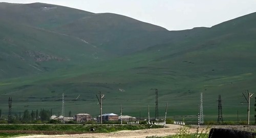 Пограничное село  Норабак. Кадр видео 
Sputnik Армения https://www.youtube.com/watch?v=G05pSwTXErU