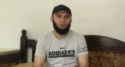 Акраман Татаев. Кадр видео "обращение Татаева Акрамана" на YouTube-канале "ORSTHO 777". 