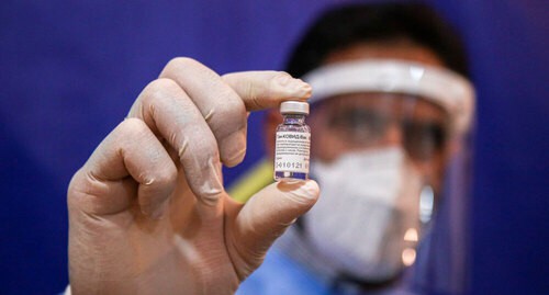 Вакцина. Фото Mehr News Agency https://ru.wikipedia.org/wiki/Спутник_V