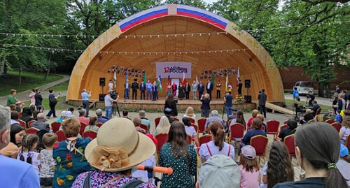 Празднование Дня России во Владикавказе. 12 июня 2021 года. Фото Эммы Марзоевой для "Кавказского узла".