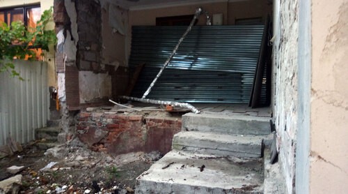 Разрушенная квартира Долгополой в Нальчике. Фото Людмилы Маратовой для "Кавказского узла"