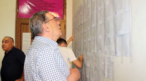 Избирательный участок в Армении. 20 июня 2021 года. Фото Армине Мартиросян для "Кавказского узла"