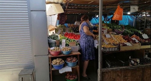 Рынок в Волгограде. Июнь 2021 г. Фото Татьяны Филимоновой для "Кавказского узла"