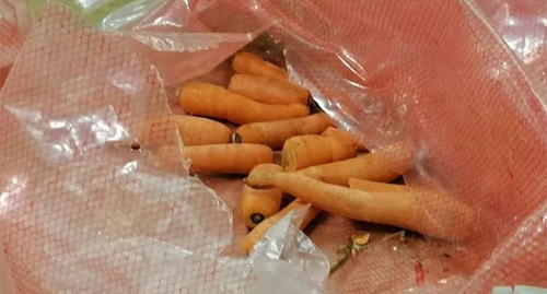 Остатки моркови в "Ленте". Фото Татьяны Филимоновой для "Кавказского узла"