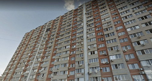 Дом №33 по Промышленной улице в Краснодаре. Скриншот панорамы Google Maps