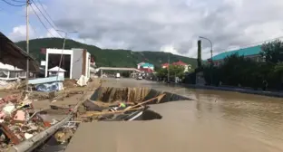 Наводнение в Краснодарском крае. Фото: пресс-служба ГБДД по Краснодарскому краю